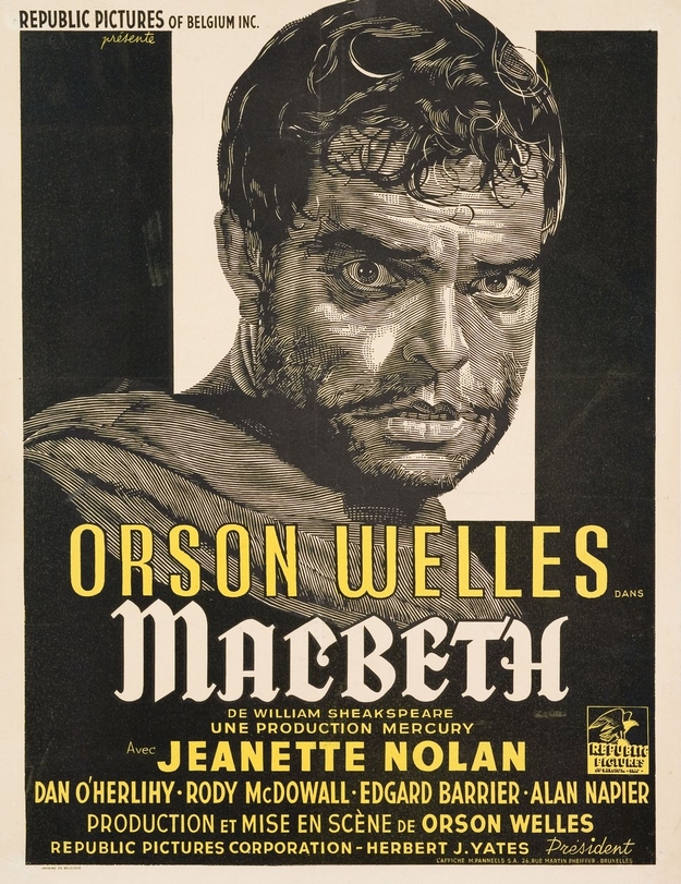 Macbeth - affiche belge