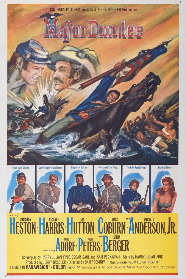 Major Dundee - affiche