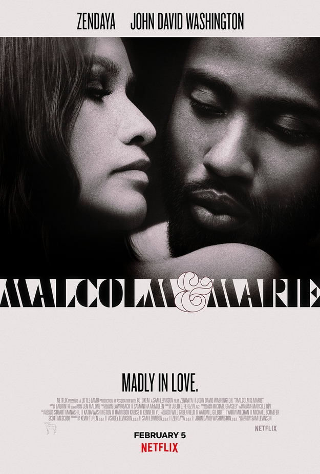 Malcolm et Marie - affiche