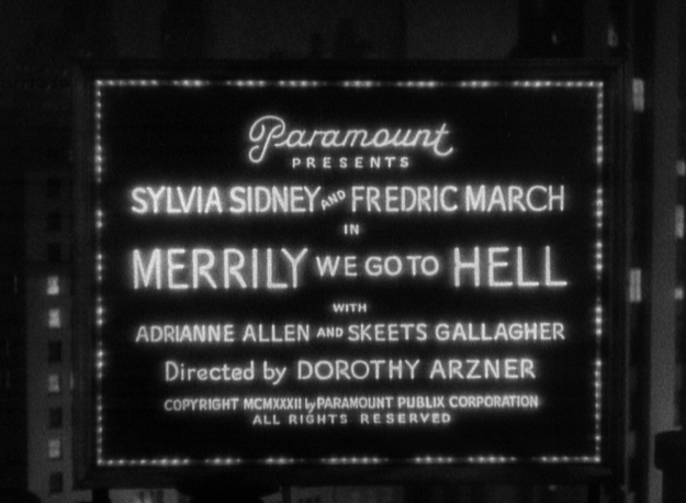 Merrily We Go to Hell - générique