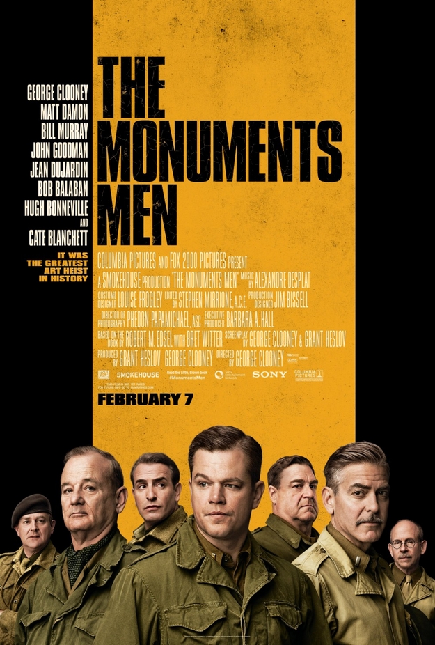 Monuments Men - affiche