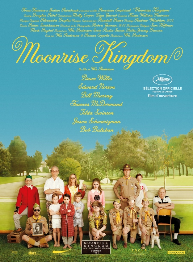 Moonrise Kingdom - affiche française