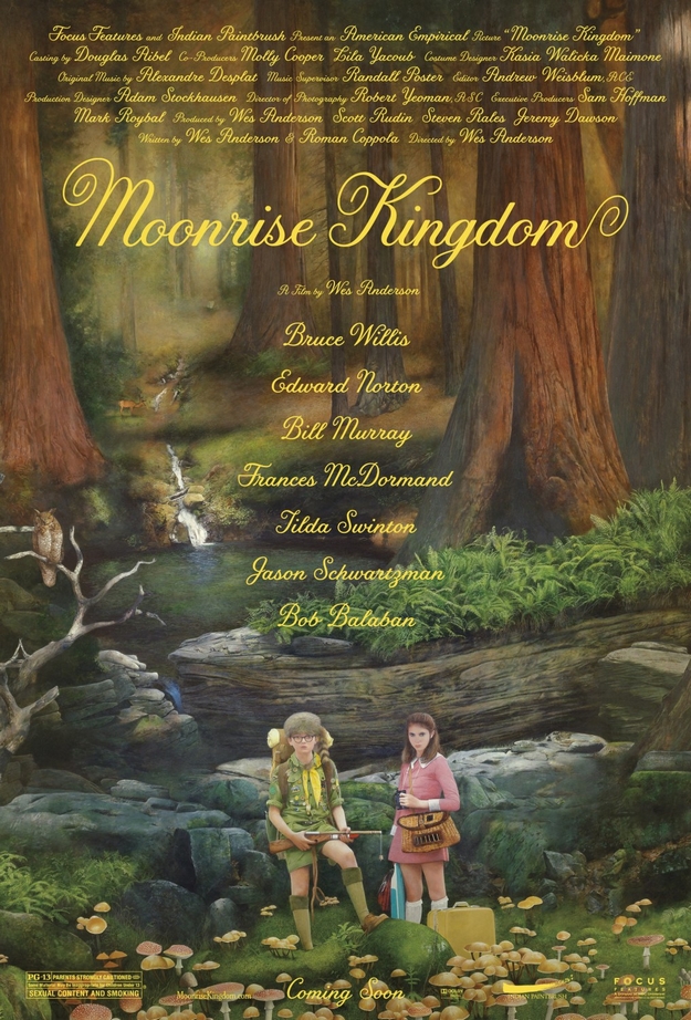 Moonrise Kingdom - affiche