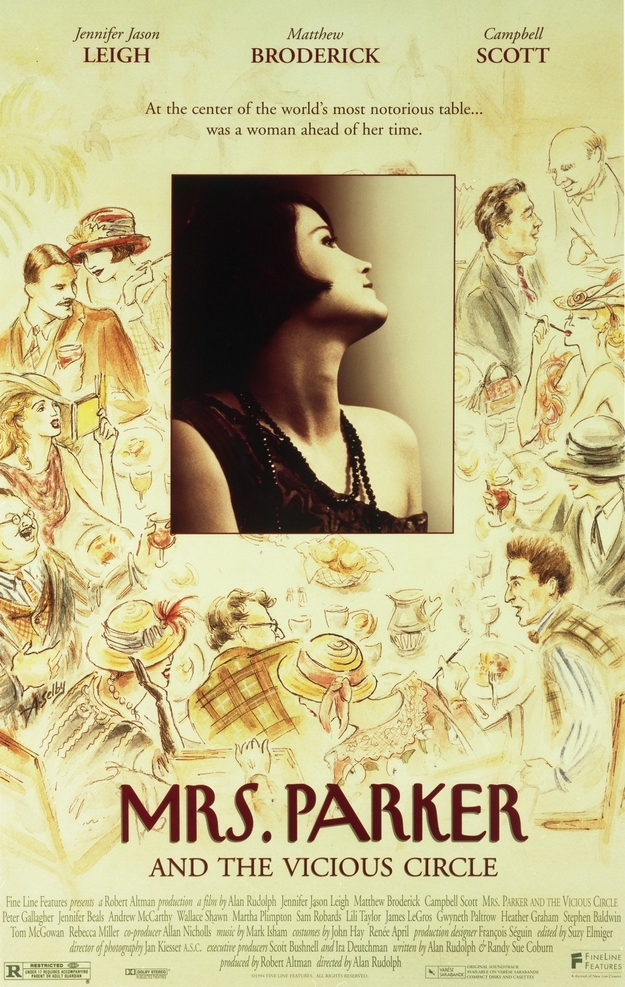 Mrs Parker et le cercle vicieux - affiche