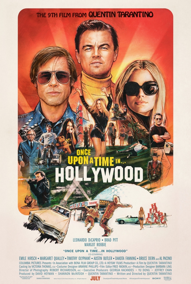 Once Upon a Time in Hollywood - affiche