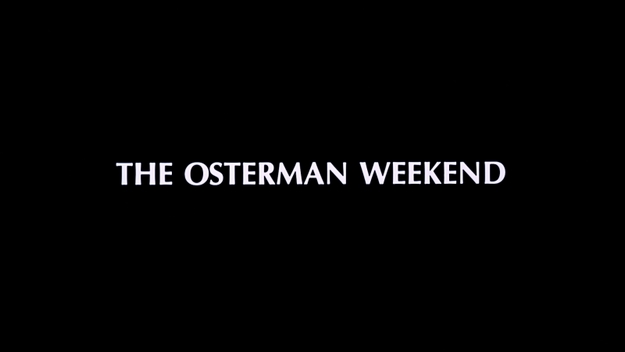 Osterman Weekend - générique