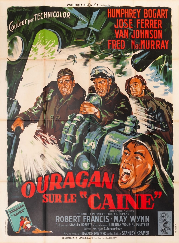 Ouragan sur le Caine - affiche française