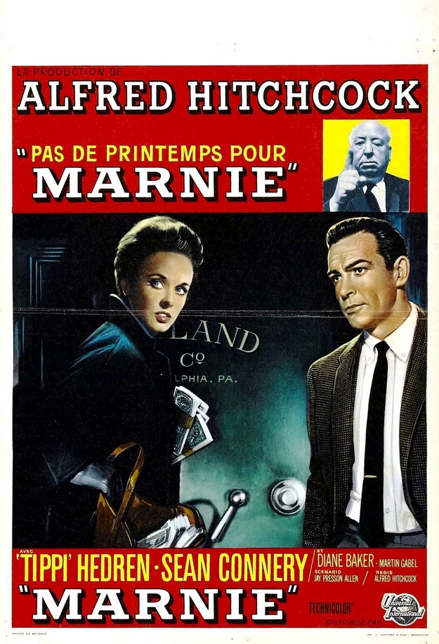 Pas de printemps pour Marnie - affiche belge