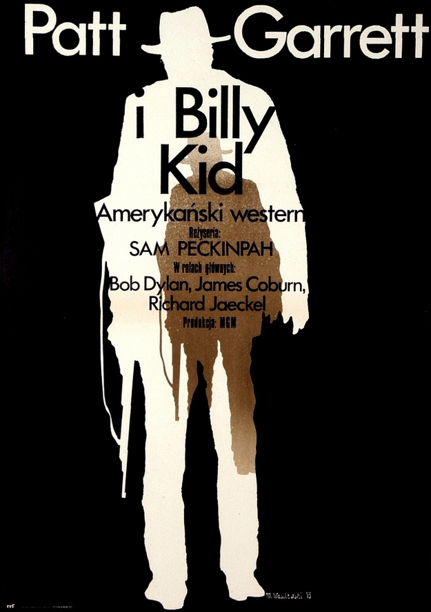 Pat Garrett et Billy le Kid - affiche polonaise