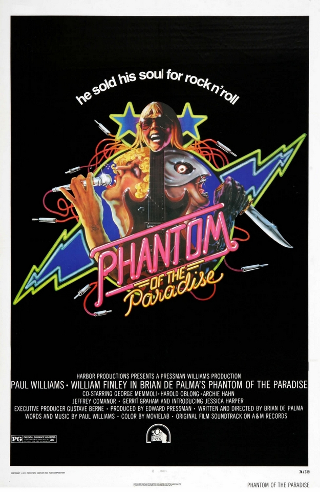 Phantom of the Paradise - affiche