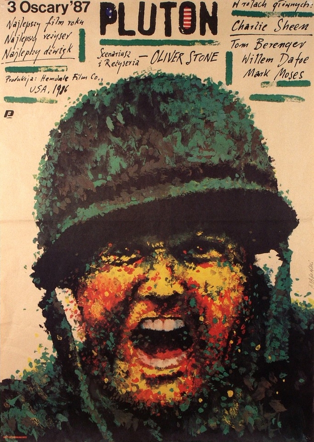 Platoon - affiche polonaise