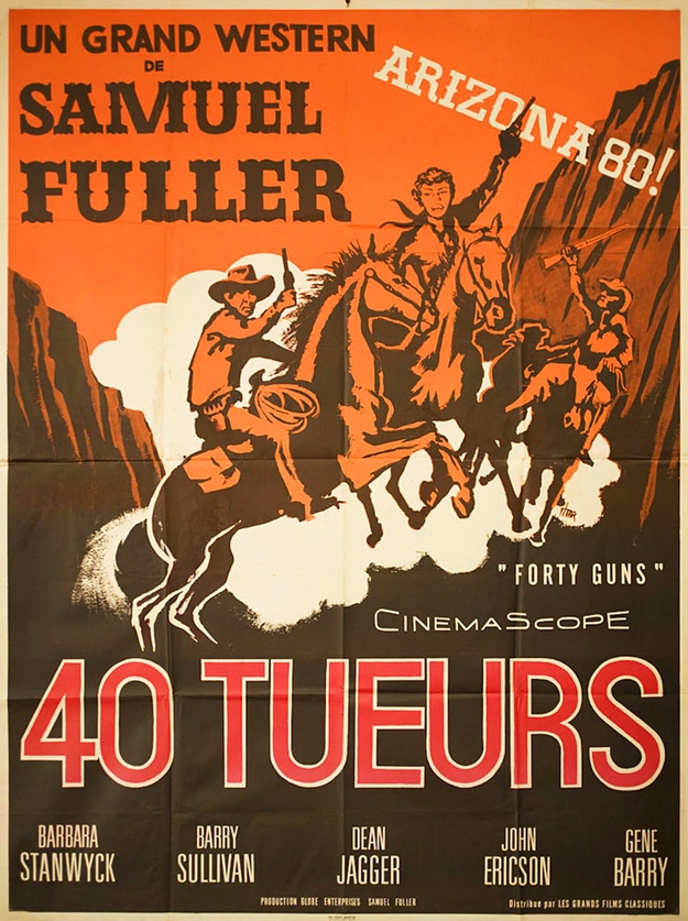 Quarante tueurs - affiche française