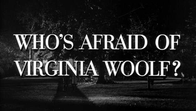 Qui a peur de Virginia Woolf - générique