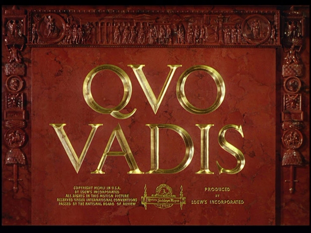 Quo vadis - générique