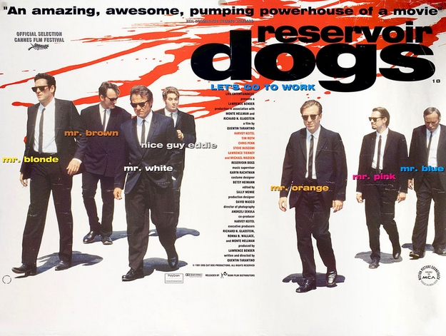 Reservoir Dogs - affiche britannique