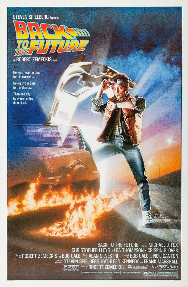 L'AFFICHE : RETOUR VERS LE FUTUR (1985)