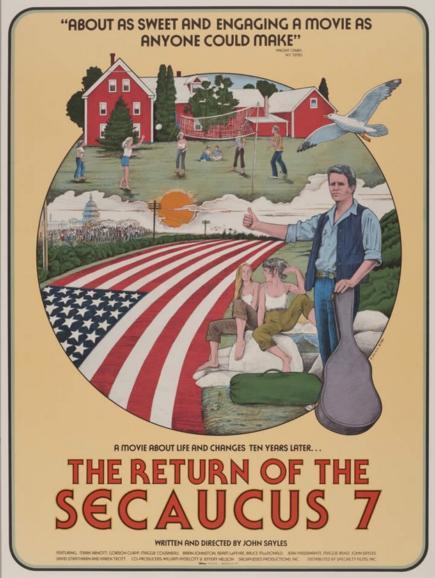 Return of the Secaucus Seven - affiche