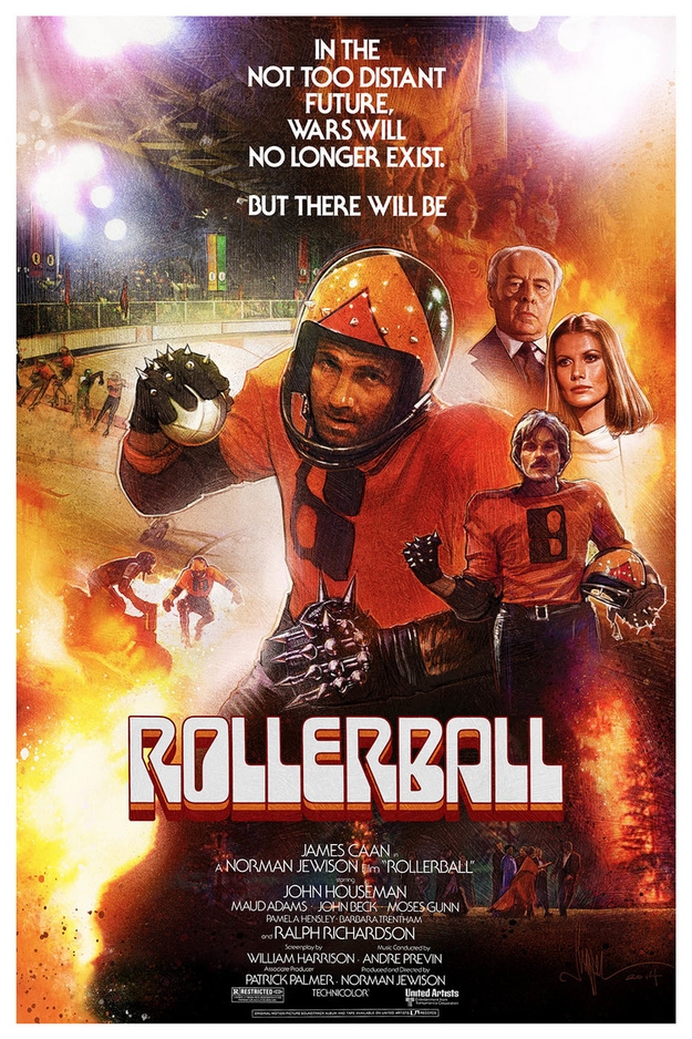 Rollerball, film de science-fiction américain de Norman Jewison, 1975