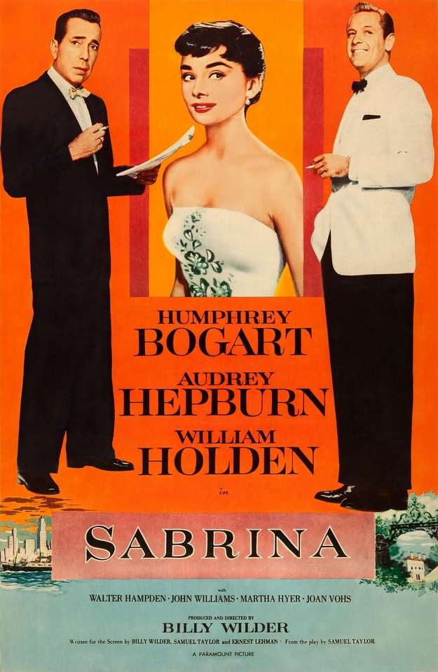 Sabrina 1954 - affiche