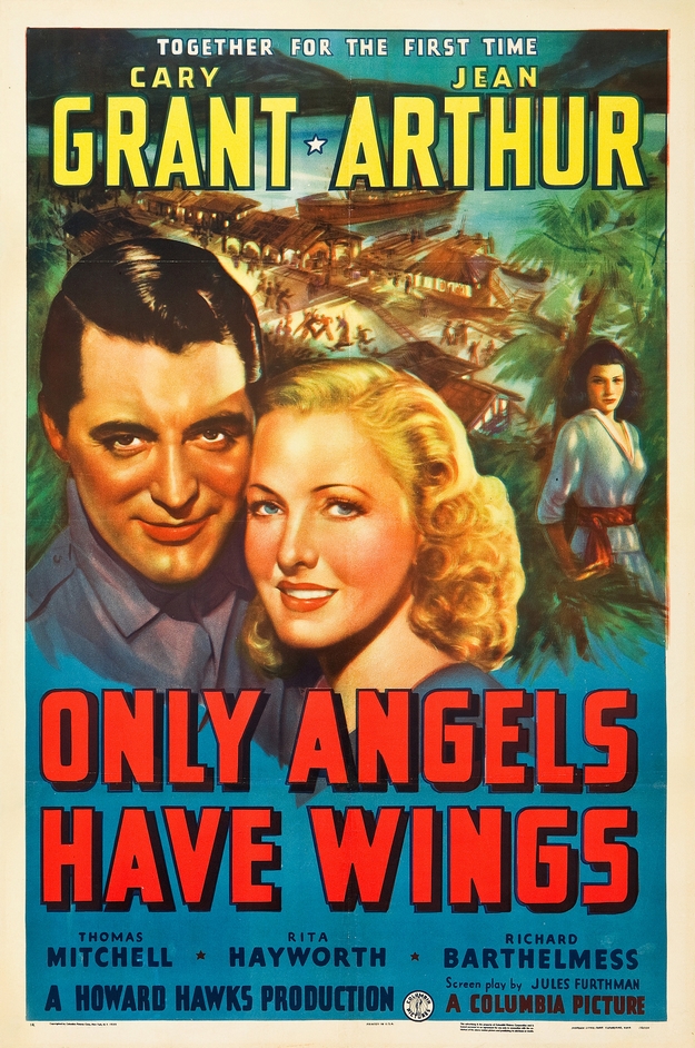 Seuls les anges ont des ailes - affiche