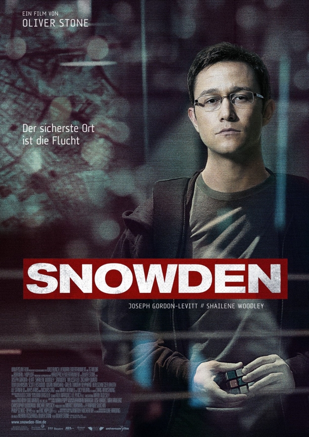 Snowden - affiche allemande