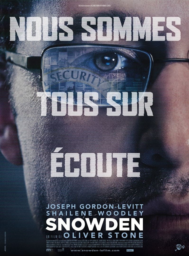 Snowden - affiche française