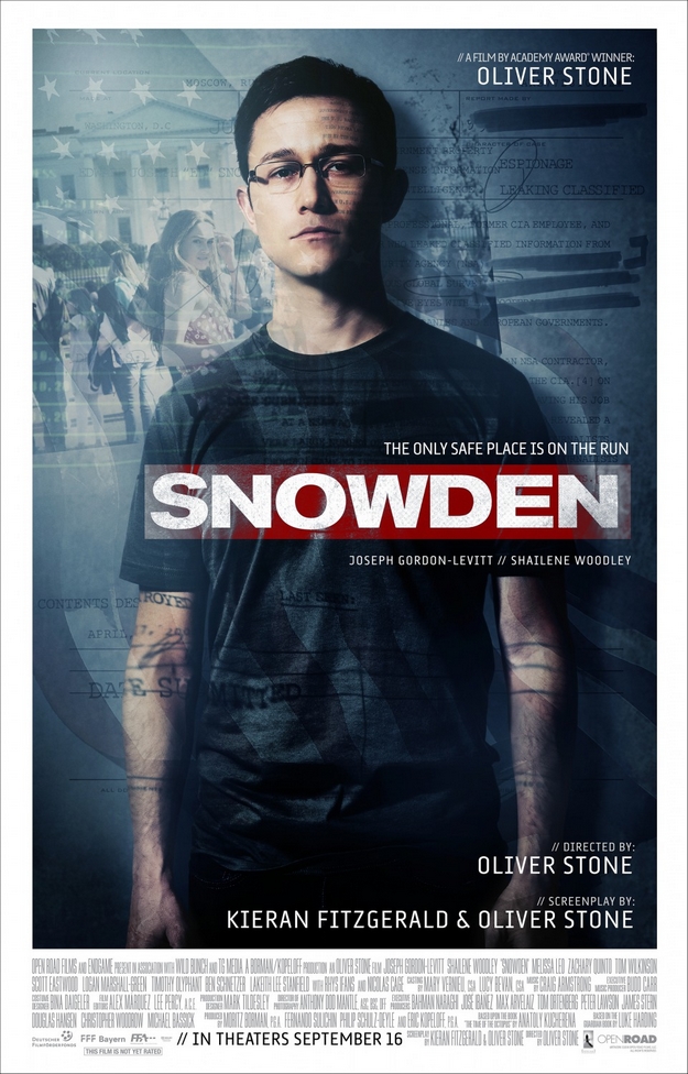 Snowden - affiche