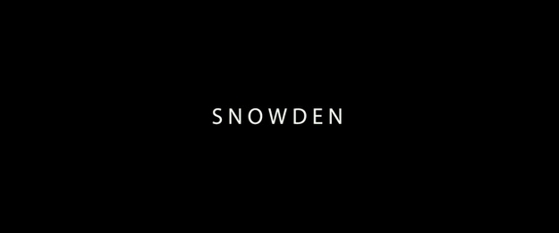 Snowden - générique