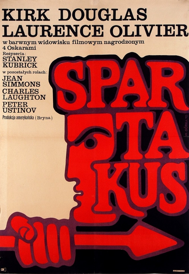 Spartacus - affiche polonaise