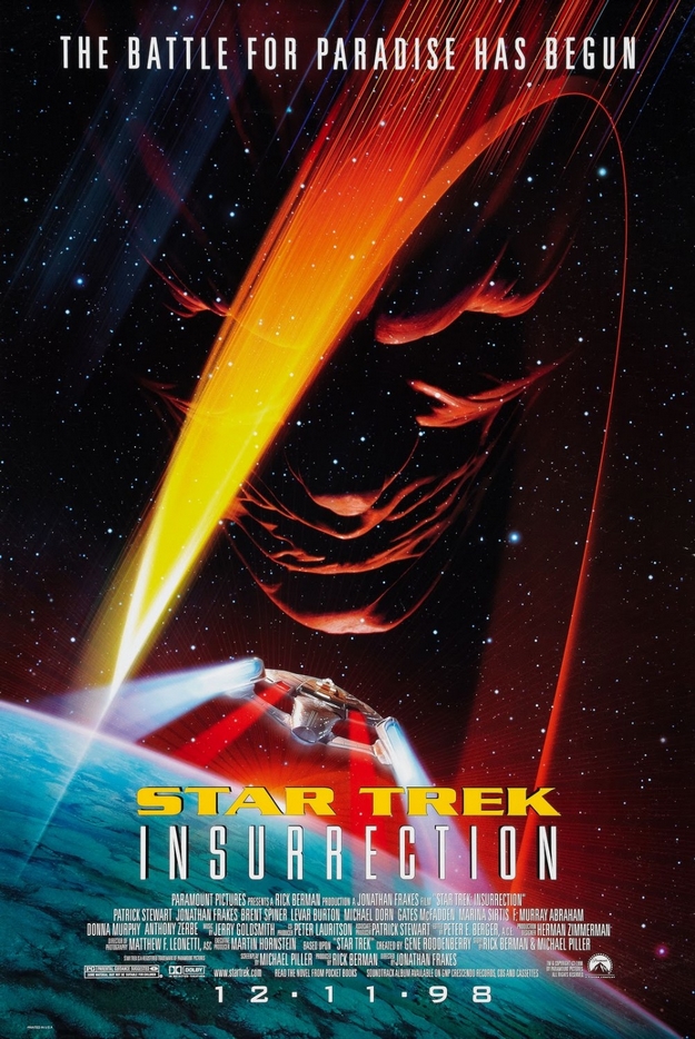 Star Trek insurrection - affiche