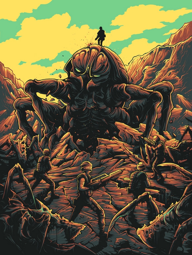 Starship Troopers - Dan Mumford