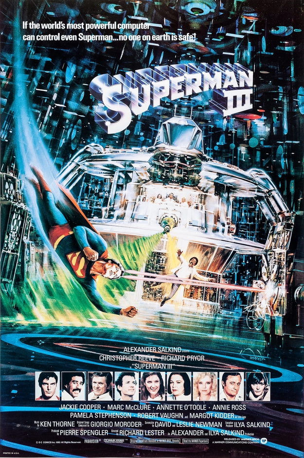 Superman 3 - affiche