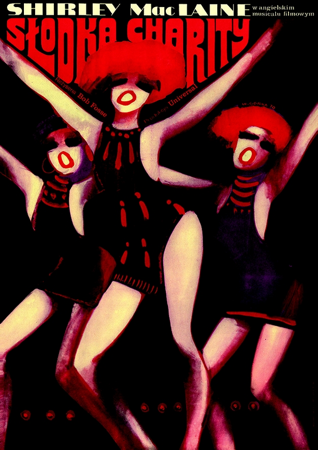 Sweet Charity - affiche polonaise