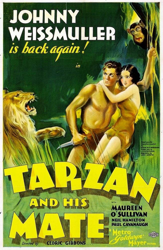 Tarzan et sa compagne - affiche