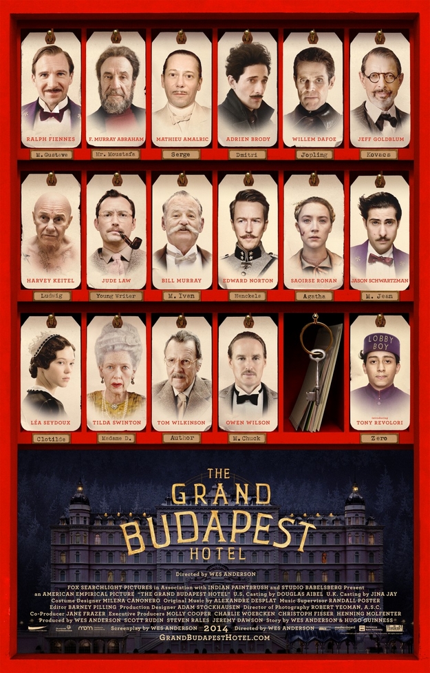 The Grand Budapest Hotel - affiche