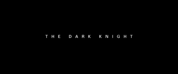 The Dark Knight - générique