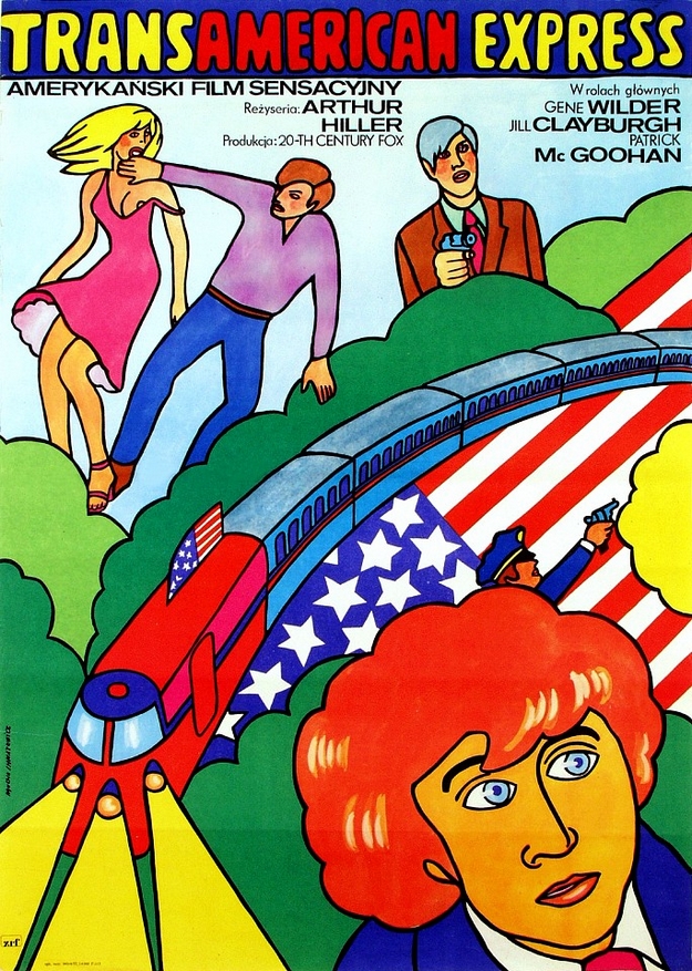 Transamerica Express - affiche polonaise