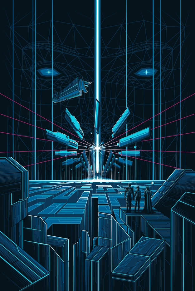 Tron - Dan Mumford