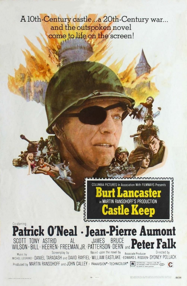 Un château en enfer - affiche