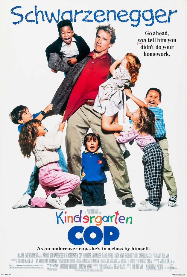 Un flic à la maternelle - affiche