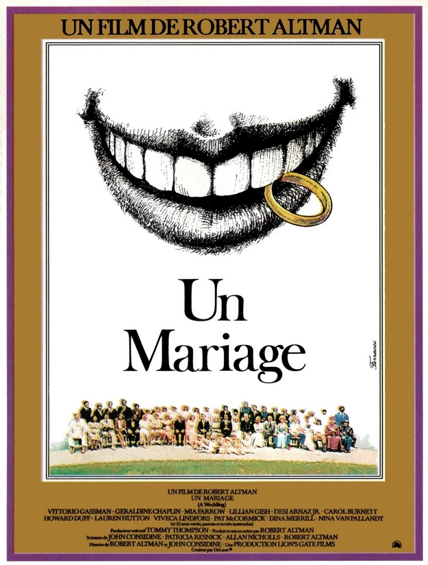 Un mariage - affiche française