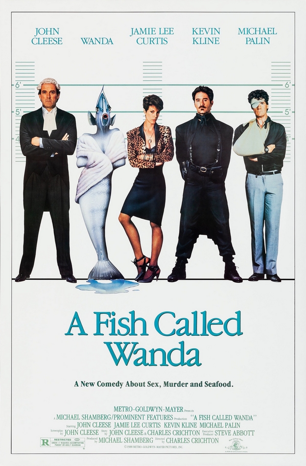Un poisson nommé Wanda - affiche