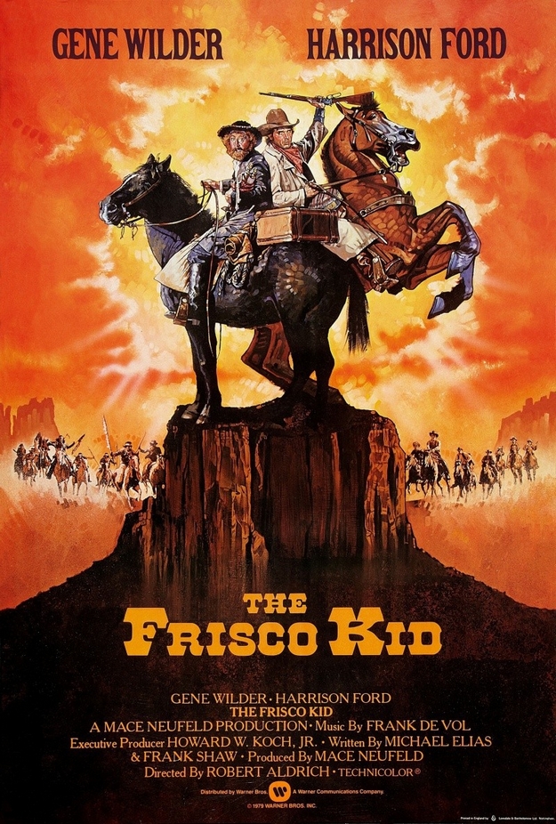 Un rabbin au Far West - affiche