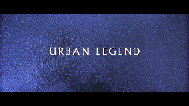 Urban Legend - générique