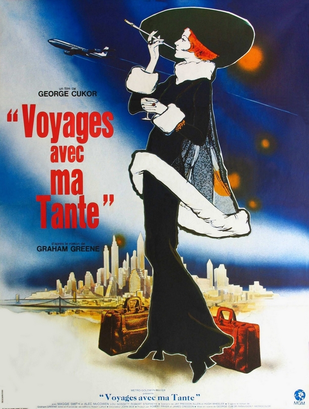 Voyages avec ma tante - affiche française