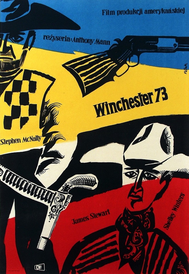 Winchester 73 - affiche polonaise
