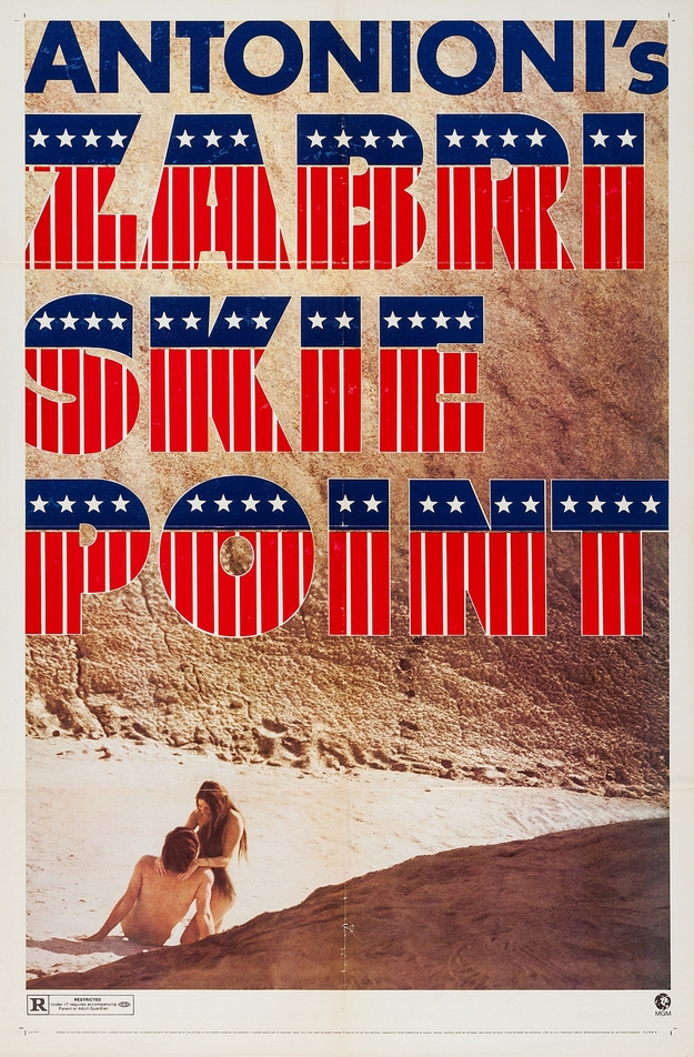 Zabriskie Point - affiche