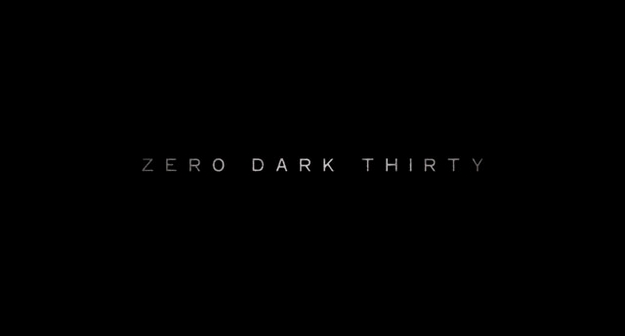 Zero Dark Thirty - générique